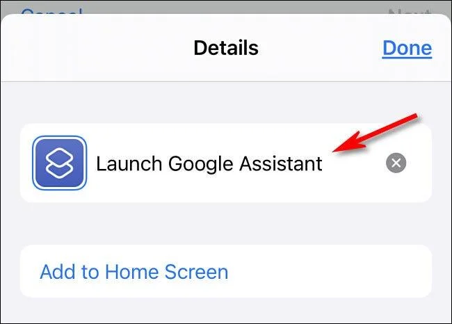 Cara mengaktifkan Google Assistant pada iPhone menggunakan ciri ketik belakang (Ketik belakang)