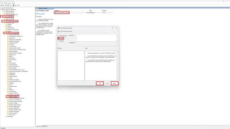 Windows Copilot uitschakelen of verwijderen op Windows 11