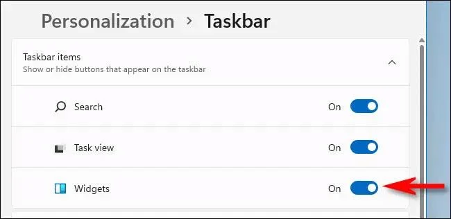 Hoe Menu Widget op Windows 11 uit te schakelen