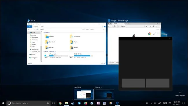 Sanal Dokunmatik Yüzey Windows 10 Yaratıcıları Güncellemesi nasıl etkinleştirilir