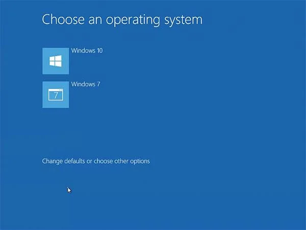 Menu de démarrage de Windows