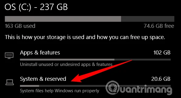 Windows 10'da Ayrılmış Depolama nasıl devre dışı bırakılır