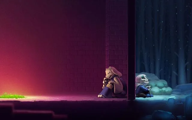 Kertas dinding sans, gambar sans sejuk, gambar sans undertale, kertas dinding Sans