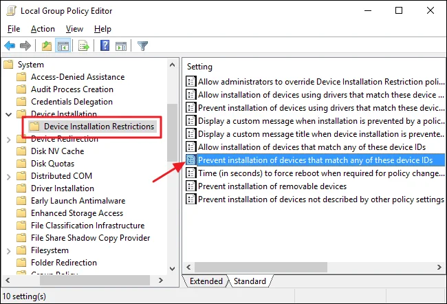 Helah untuk menghalang Windows daripada mengemas kini pemacu tertentu secara automatik