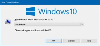 Windows 10u Hazırda Bekleme modunda başlatmak veya hızlı bir şekilde kapatmak için kısayol