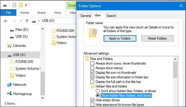 Windows'ta FOUND.000 klasörü ve FILE0000.CHK dosyası nedir?