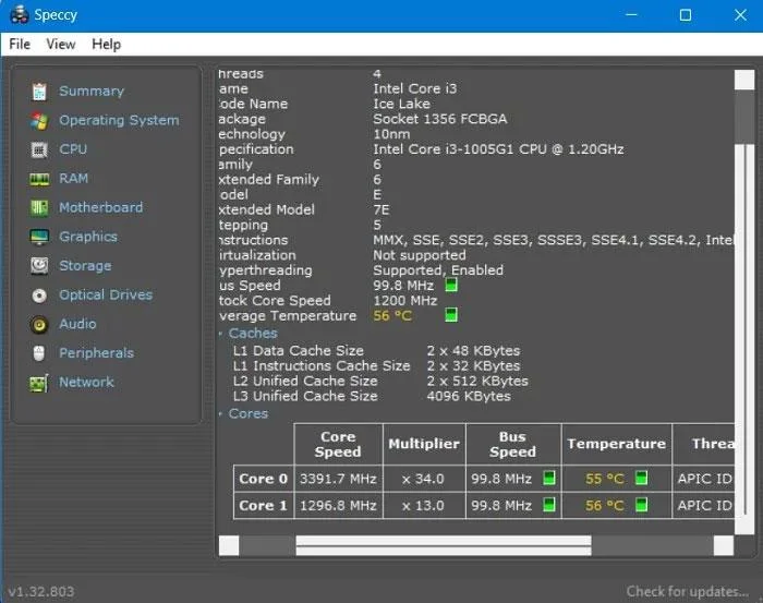 Bagaimana untuk menyemak suhu CPU komputer?