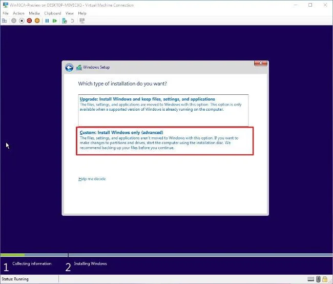 Cara menggunakan mesin maya untuk menguji binaan Windows 10 Insider tanpa perlu risau tentang ralat sistem