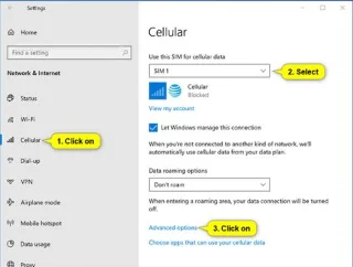Comment déverrouiller la carte SIM sur Windows 10 lors de la saisie dun code PIN incorrect