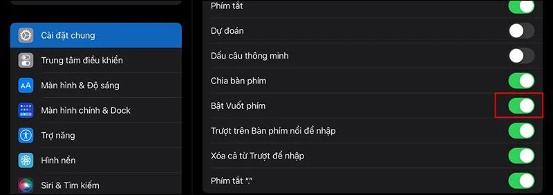 Cara menghidupkan Key Flicks pada iPad untuk menaip pantas