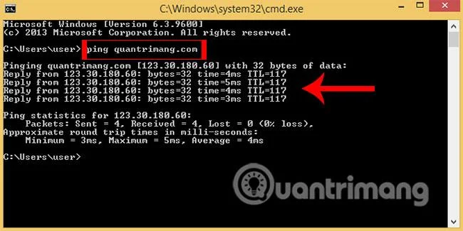 Semak IP tapak web, semak IP mana-mana domain