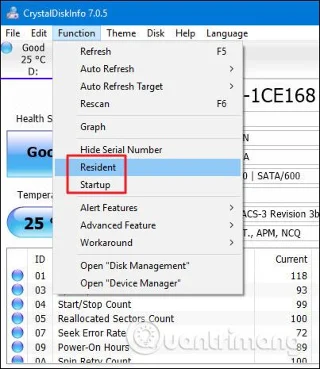 Bagaimana untuk menyemak status cakera keras dengan SMART