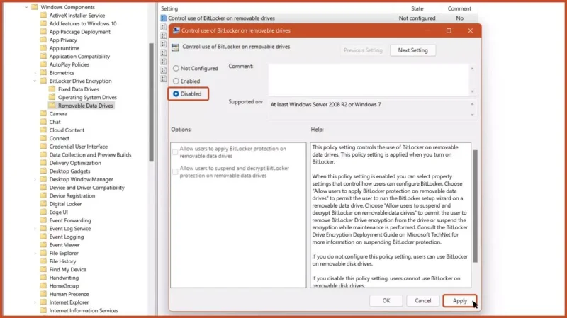 Hoe Bitlocker uit te schakelen op Windows 11