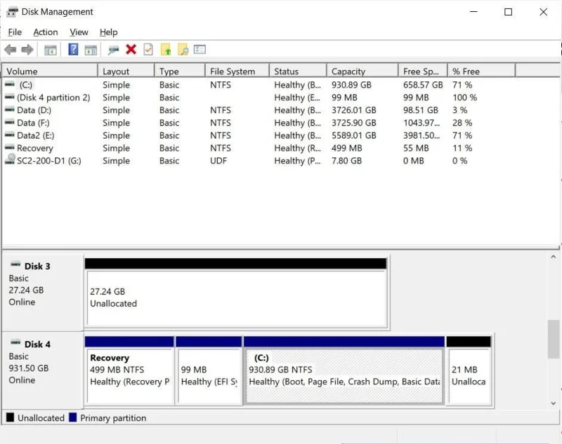 Windows 10'un yeni disk yönetimi aracını keşfedin Windows 10'un yeni disk yönetimi aracını keşfedin