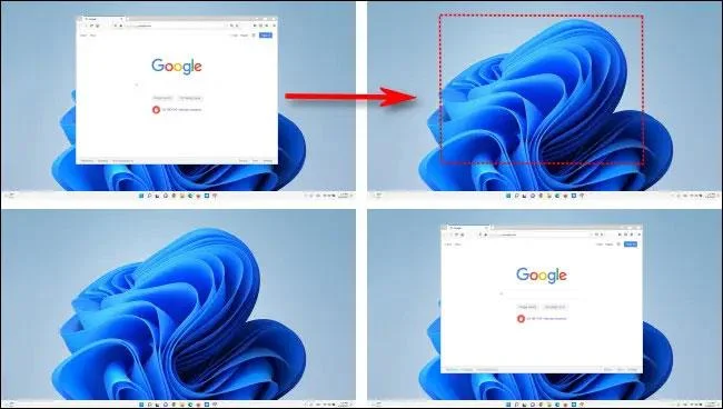 Come spostare una finestra aperta su schermi diversi usando la tastiera