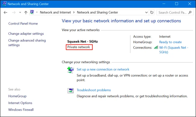 Bagaimanakah Rangkaian Peribadi dan Rangkaian Awam pada Windows berbeza?