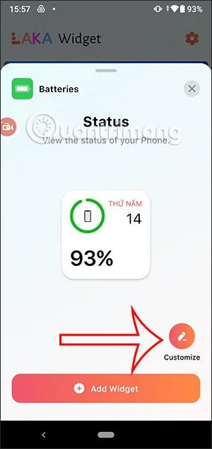 Cara menggunakan Laka Widget untuk mencipta widget pada Android