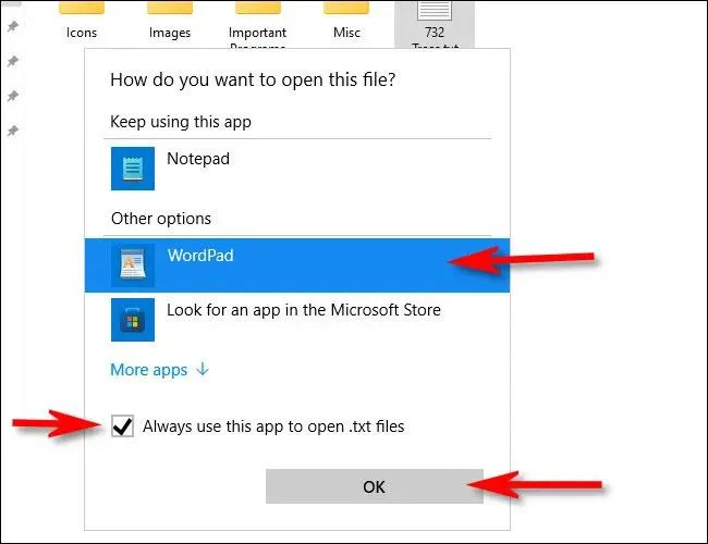 Instructies voor het instellen van de standaardapplicatie om bestanden te openen op Windows 11