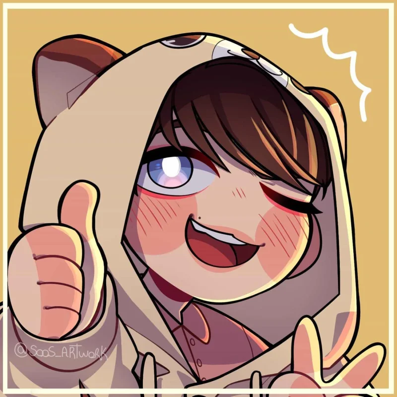 Awatar Chibi, uroczy awatar, piękny awatar Chibi