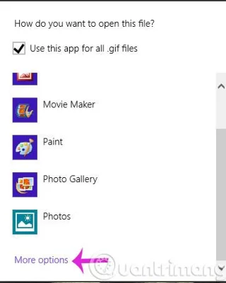 Windows'ta Gif görüntüleri nasıl görüntülenir ve açılır?