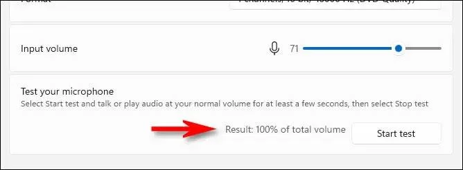 Microfoon testen op Windows 11