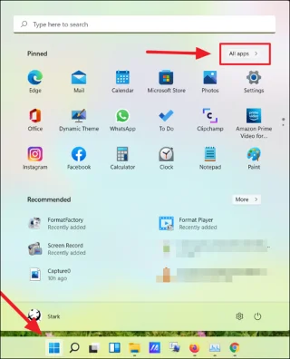 วิธีนำแอพพลิเคชั่นไปไว้บนหน้าจอคอมพิวเตอร์ Windows 11