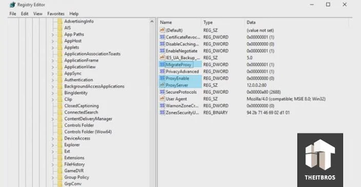 Windows 10'da Proxy Sunucuya Bağlanılamıyor hatasını düzeltme