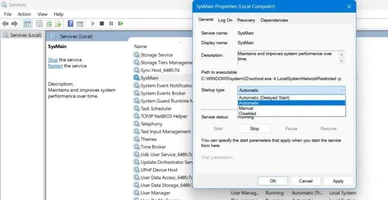 Apakah Windows Superfetch (SysMain)? Bagaimana untuk melumpuhkan Superfetch?