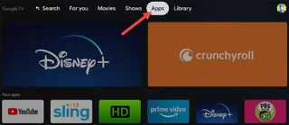 Cara memasang apl dan permainan pada Google TV