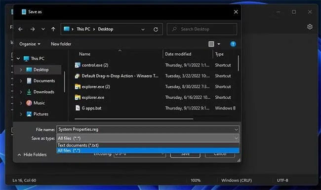Windows 11'de Sistem Özellikleri'ni açmak için kısayol nasıl kurulur