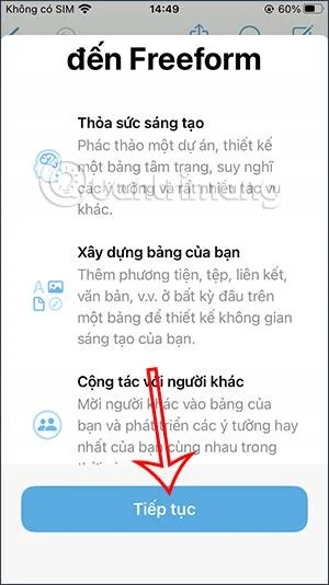 Cara menggunakan aplikasi Freeform terkini pada iOS 16.2