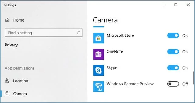 Betulkan ralat webcam tidak berfungsi dalam Windows 10