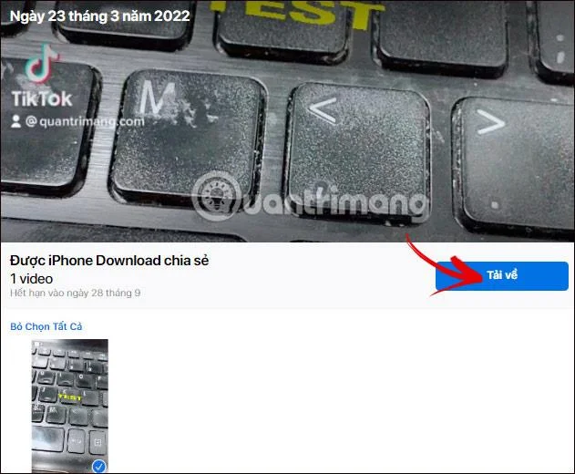 İPhone'da büyük videolar nasıl paylaşılır