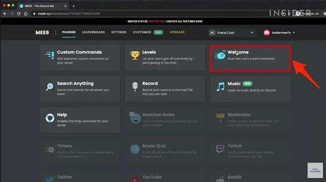 Bagaimana untuk menambah bot ke pelayan Discord