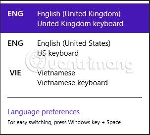 Bagaimana untuk menukar bahasa papan kekunci Windows 8/8.1