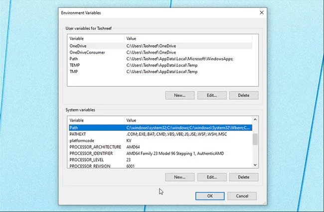 Instructies voor het oplossen van de fout "niet herkend als een intern of extern commando" bij gebruik van CMD in Windows