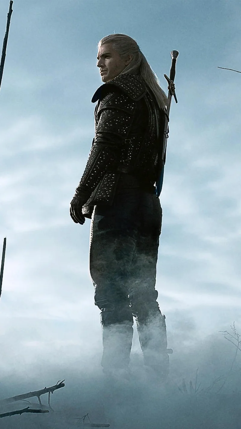 Kertas dinding The Witcher untuk telefon, kertas dinding The Witcher untuk telefon