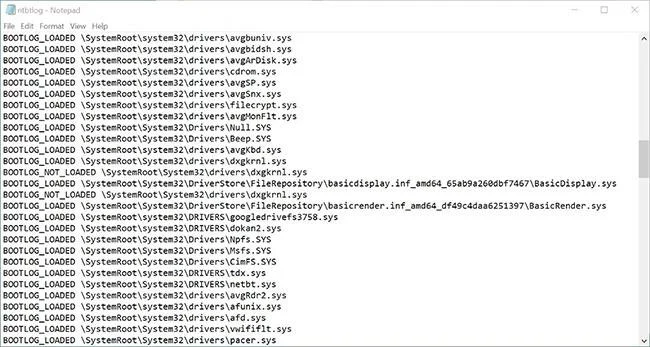 Windows Önyükleme Günlüğü nasıl etkinleştirilir ve bulunur?