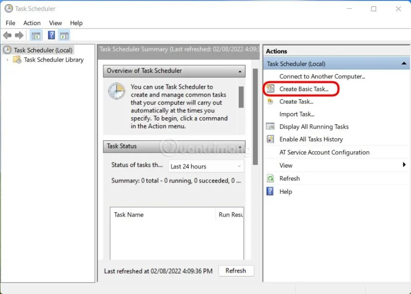 Hoe u het afsluiten van Windows 11 kunt plannen zonder software