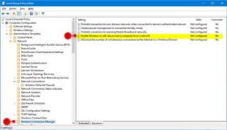 Windows 10da bilgisayarın ağ bağlantısını yumuşak bir şekilde kesme özelliğini etkinleştirme/devre dışı bırakma
