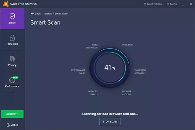 Kajian Antivirus Percuma Avast: Program antivirus percuma yang hebat