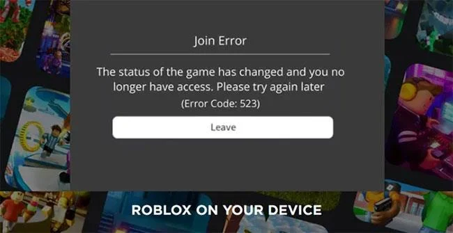 Fix Roblox-foutcode 523 in Windows 11/10 Fix Roblox-foutcode 523 in Windows 11/10