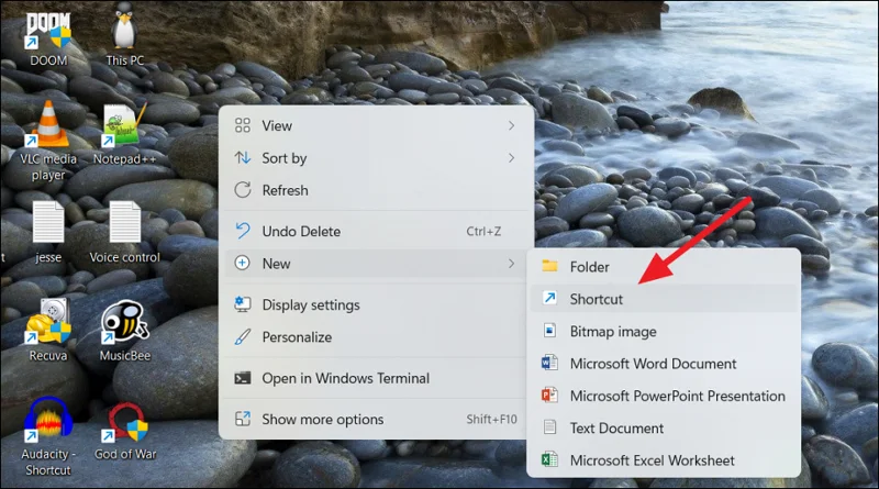 Uygulamalar Windows 11 bilgisayar ekranına nasıl getirilir?