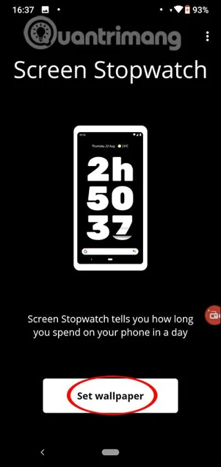 Bagaimana untuk menetapkan kertas dinding Android dengan pemasa