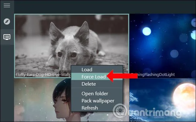 Pasang skrin dinamik dan kertas dinding animasi pada Windows