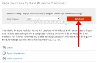 Herstel ontbrekende MFReadWrite.DLL en MFPlat.dll Windows 8\8.1N-fout
