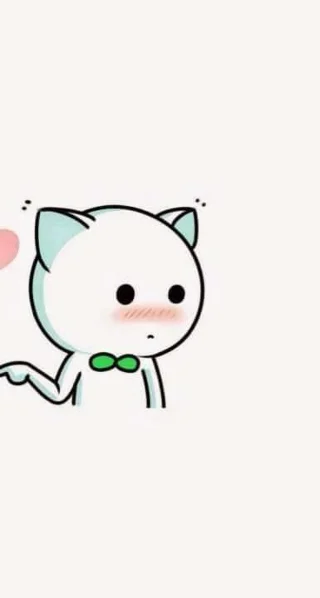 Kertas dinding pasangan yang sangat comel untuk telefon