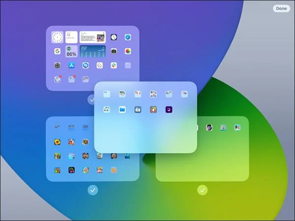 İPad'de uygulama simgesi ekranları nasıl gizlenir veya yeniden düzenlenir