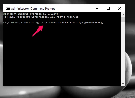 Berikut ialah cara untuk mengalih keluar tetapan kunci Produk pada komputer Windows