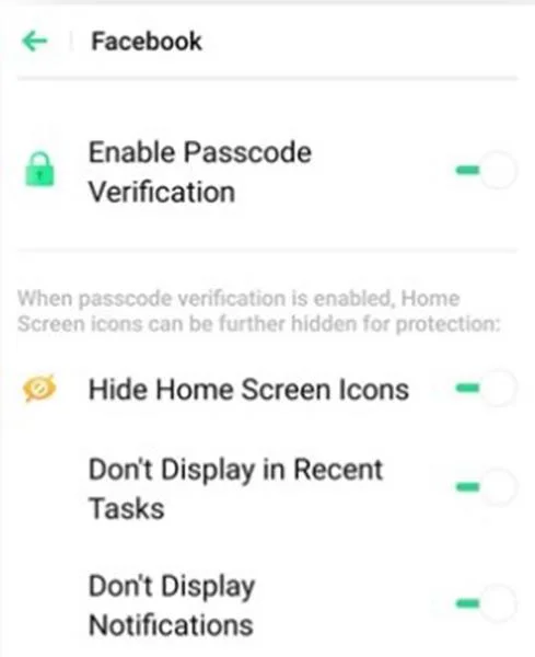Cómo ocultar aplicaciones en móviles Oppo